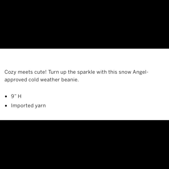 Victoria’s Secret Sparkling Star Beanie - Picture 4 of 5
